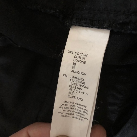 GAP black khaki pant - Picture 5 of 7
